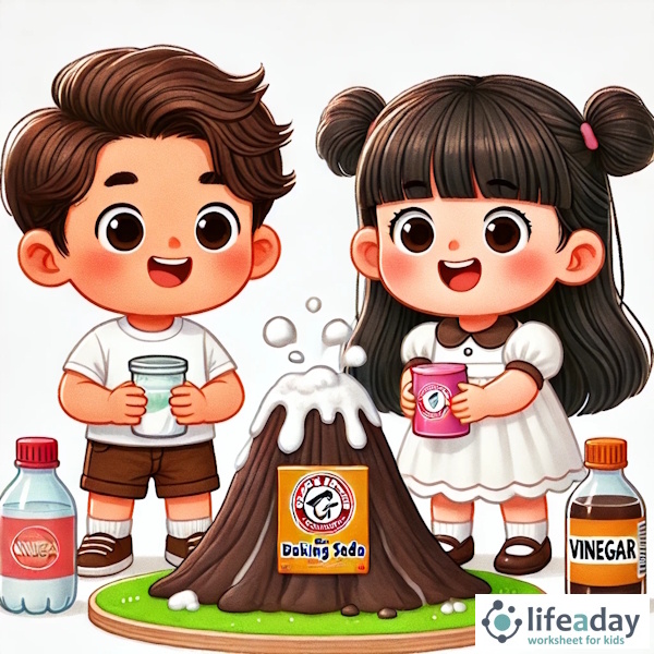 การ์ตูนสำหรับเด็ก ในรูปแบบ นิทานการ์ตูนสองภาษา เรื่อง Amazing Science Experiment หน้า 2